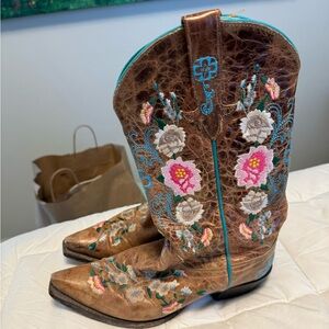 Cowgirl boots!